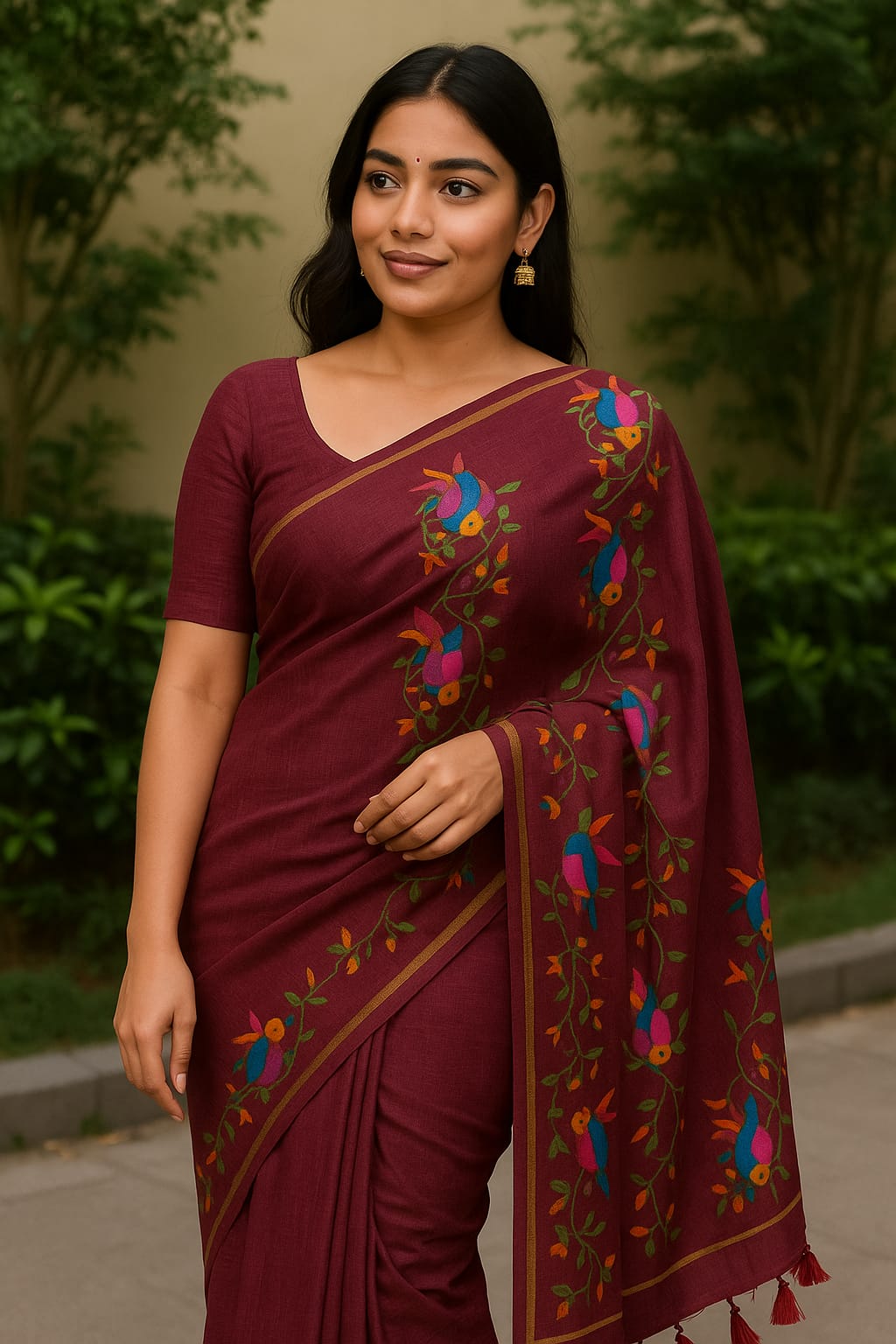 Ghicha Silk Saree