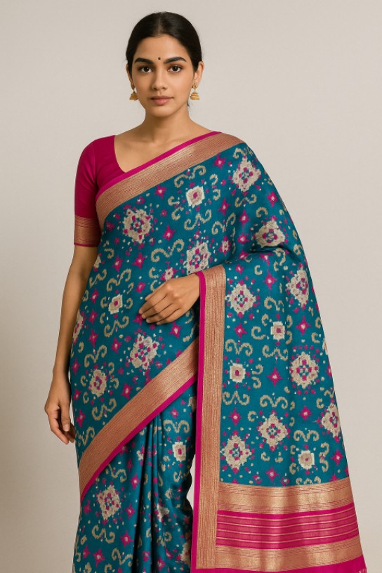 Pochampally Silk Sarees – The Iconic Ikat Weave of Telangana